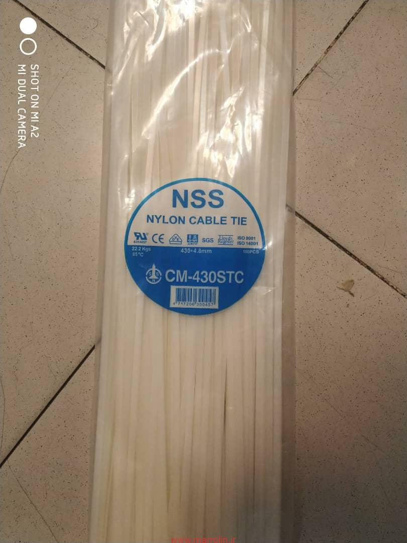 بست کمربندی 43 سانتیمتر 2 بست کمربندی پلاستیکی