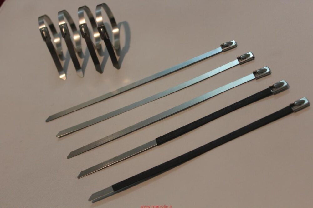 بست کمربندی استیل 60 سانتی متر 2 بست کمربندی استیل 60 سانتی متر